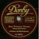 Orchester mit Refraingesang - Das war knorke / Der Frauen Treue