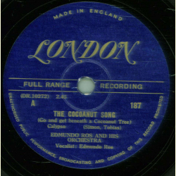 Edmundo Ros - The Coconut Song / Manana ( Is soon enough for me )