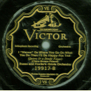 Russo and Fioriots Oriole Orchestra - That Certain Party / I" Wanna" Go Where You Go - You Do Then Ill Be Happy