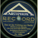 Artiphon Orchester - Das ist der Frhling von Berlin /...