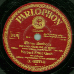 Herbert Ernst Groh - Komm in die Gondel / Wiener Bonbons