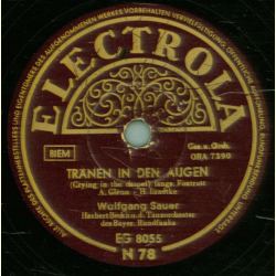 Wolfgang Sauer - Tränen in den Augen / Glaube mir