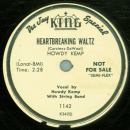 Howdy Kemp - No Love Tonight / Heartbreaking Waltz