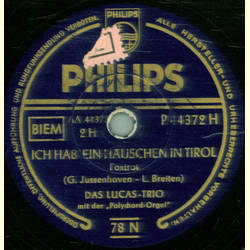 Das Lucas-Trio - Der lange Jan aus Amsterdam / Ich hab ein Huschen in Tirol