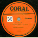 Don Cornell - Be Fair / " I "