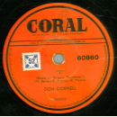 Don Cornell - Be Fair / " I "