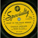 Camille Howard - Sundays With You / Bump In The Road Boogie