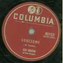 Ken Griffin and The Organ - Flirtation Waltz / Lonesome