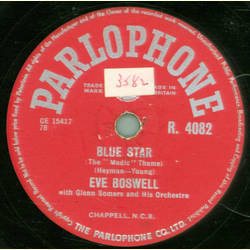 Eve Boswell - Blue Star / Pickin A Chicken