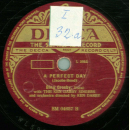 Bing Crosby with The Ken Darby Singers - A Perfect Day / May The Good Lord Bless and Keep You