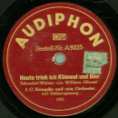 J.C. Kempke - Heut trink ich Kümmel und Bier /...