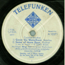 Börge Friis - Cocktail Rhythm: Cover the Waterfront , Some Of these Days / Love in Bloom , On the Sunny Side Of The Street