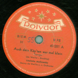 Liselotte Malkowsky - Auch ein Käpten war mal klein / Hafengasse 4