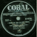 Don Cornell, Allan Dale, Johnny Desmond - The Gang That Sang " Heart Of My Heart" / I Think I`ll Fall In Love Today