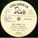 Stuart Hamblen - I Whisper Your Name / Good Morning` Yall