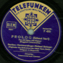 Michael Bohnen - Torero Lied / Prolog ( Schaut her ! )