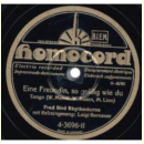 Fred Bird Rhythmicans, Luigi Bernauer - Madonna bruna / Eine Freundin, so goldig wie du