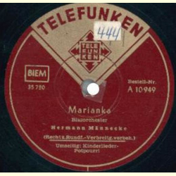 Hermann Mnnecke - Marinka / Kinderlieder Potpurri