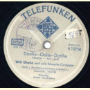 Will Glahé und sein Musette-Orchester - Armer Gondoliére / Dollie Oolie Doolie