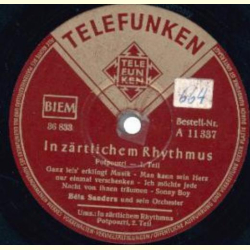 Béla Sanders - Im zärtlichen Rhytmus ( Potpurri 1. Teil ) / Im zärtlichen Rhytmus ( Potpurri 2. Teil )
