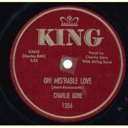 Charlie Gore I Didn T Know Oh Mis Rable Love 10 50