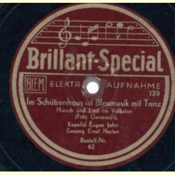Ernst Harten - Im Schützenhaus ist Blasmusik mit Tanz / Die Dorfmusik