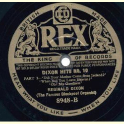 Reginald Dixon - Dixon Hits No.10 , Part 1. / Part.2