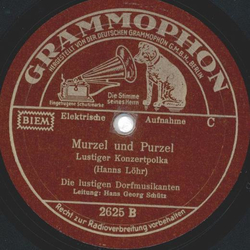 Die lustigen Dorfmusikanten - Seemannsbummel / Murzel und Purzel