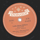 Alfons Bauer Zither Tanzsolisten - Die Sennerin von St. Kathrein / Liebe kleine Müllerin