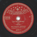 Willy Schneider, Baß-Bariton - Vor meinem Vaterhaus steht eine Linde / Der Rosenkranz