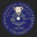Theo Reuter mit großem Tanzorchester - Kleiner Mohr / Im Gänsemarsch