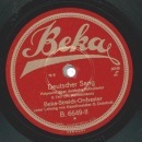 Beka-Streich-Orchester - Deutscher Sang, Potpourri über deutsche Volkslieder