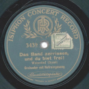 Orchester mit Refraingesang - Wiener Walzer / Das Band zerrissen und du bist frei!