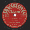 Jazz Sinfonie Orchester - Rosen, die ich für dich pflückte / Kuckuck Walzer