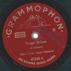 Oskar Joost - Tango Bolero / Zwei Gitarren