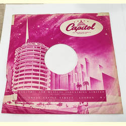 Original Capitol Cover fr 25er Schellackplatten A6 B