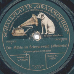 Grammophon-Orchester / J. Aschke und O. Lemke - Die Mhle im Schwarzwald / Spatzen am Dach 