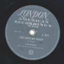 Slim Whitman - Song of the Wild / You have my heart