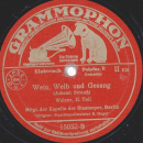 Mitgl. der Kapelle der Staatsoper - Wein, Weib und Gesang 1. Teil / 2. Teil