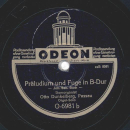 Otto Dunkelberg - Allegro a. d. Orgelkonzert Nr. 4 / Präludium und Fuge in B-Dur