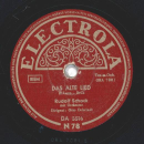 Rudolf Schock - Still wie die Nacht / Das alte Lied
