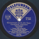 Chor und Orchester der Staatsoper, Berlin: Franz Alfred Schmidt - Querschnitt durch die Oper: Cavalleri rusticana