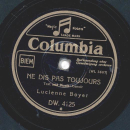 Lucienne Boyer - La Barque D´Yves / Ne Dis Pas Toujours