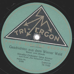 Gza Komor Orch. - Rosen aus dem Sden / Geschichten aus dem Wiener Wald