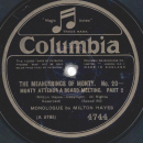 Milton Hayes - The Meanderings Of Monty No.20 , Part 1. / Part 2.