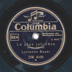 Lucienne Boyer - Attends / Le plus joli rve