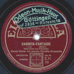 Marek Weber - Carmen-Fantasie 