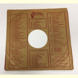 Original Victory Cover fr 25er Schellackplatten A1 B