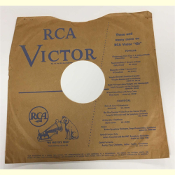 Original Victor/RCA  Cover für 25er Schellackplatten A1 C