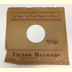 Original Victor/RCA  Cover fr 25er Schellackplatten A3 C